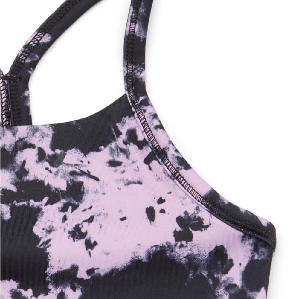 Stylish Black and Pink Women's Swim Top - Picture 4 of 6